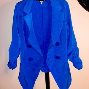 BLUE blazer like too